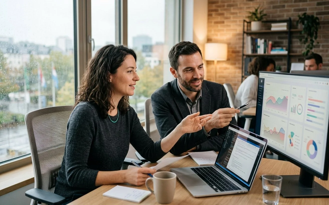 L'équipe de LBO Dev au travail à Contern